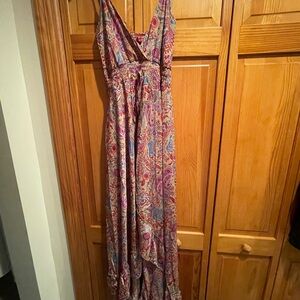 Sleeveless Maxi Sundress handmade in St Lucia West Indies